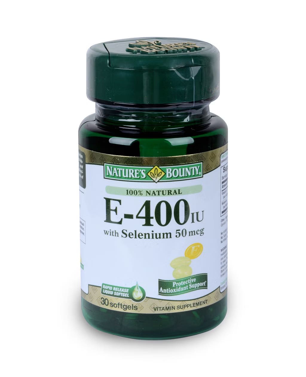 Nature's Bounty E 400 Iu W Selenium 50mg | Boots UAE