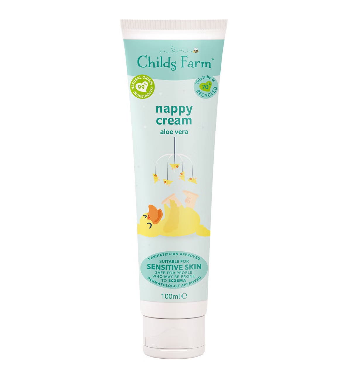 Childs Farm Nappy Cream Fragrance-free 100ml Boots UAE